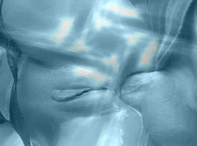 Under water anal fuck