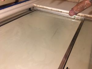 Nobody is here with me and my mom is in the shower and I am going to give her some stuff she don’t see me but she will feel me