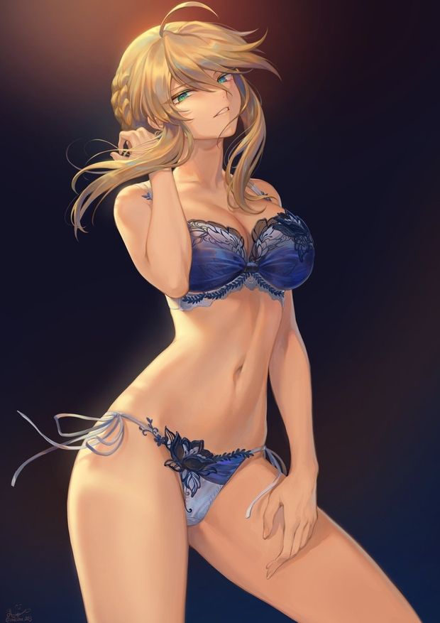 Artoria Pendragon by Mashuu