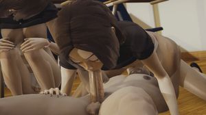 Samsung Sam Step Sisters - Threesome - 3D Porn