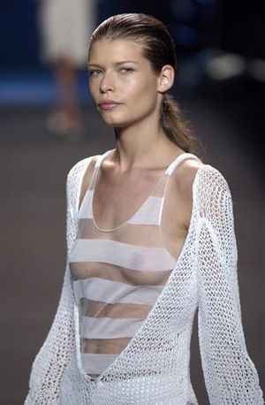 Runway rack on display. Breezy.