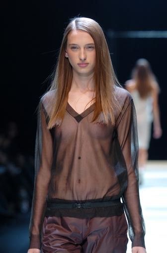 Runway rack on display. Breezy.
