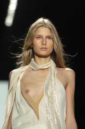 Runway rack on display. Breezy.