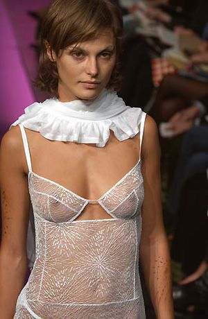 Runway rack on display. Breezy.