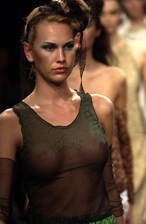 Runway rack on display. Breezy.