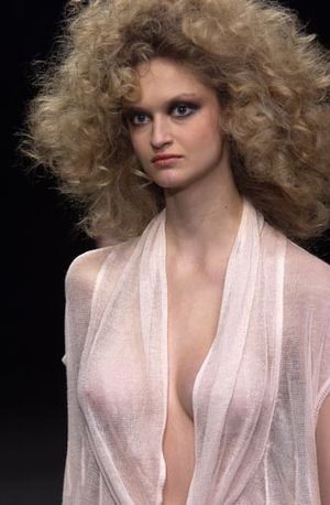 Runway rack on display. Breezy.