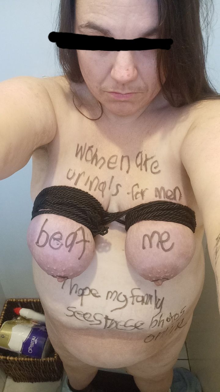 Humiliated slave