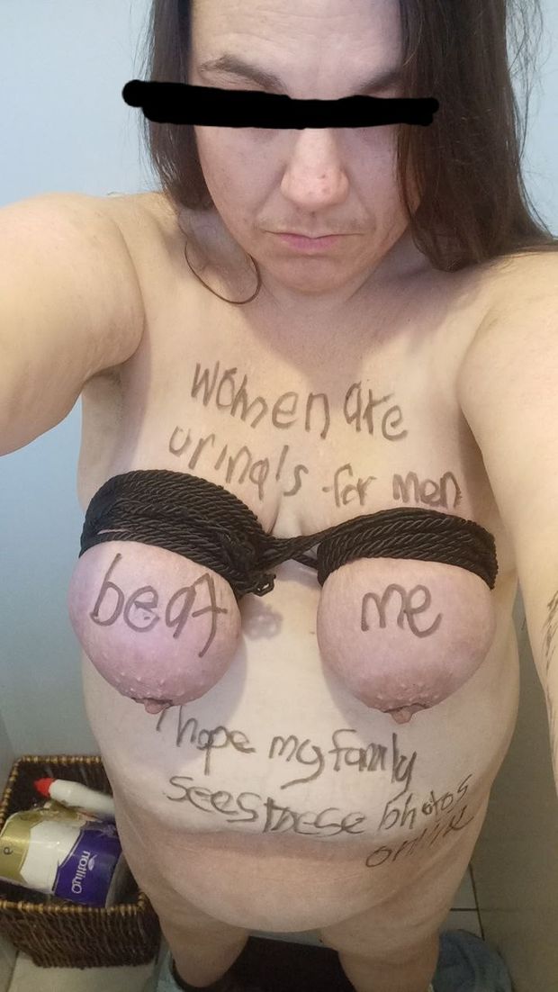 Humiliated slave