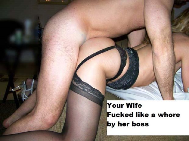 Her boss owns that pussy