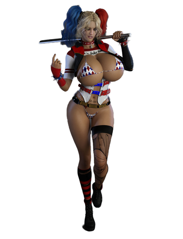 SHARON GOES HARLEY QUINN