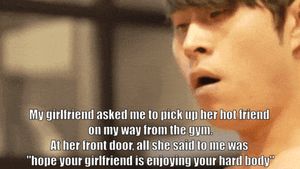 Hot Asian Boyfriend Gets Horny After Workout And Fucks Girlfriend's Slutty Friend