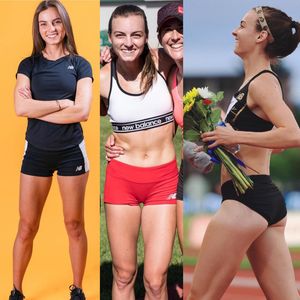 Perfect college track athlete