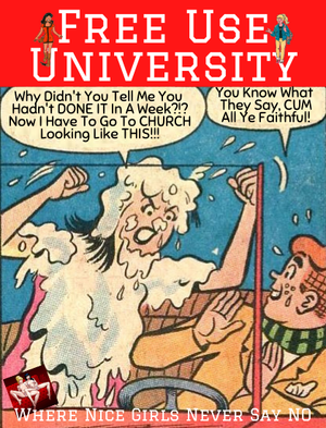 Veronica Lodge CUMS To Church