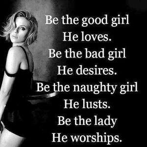 Wife/GF Captions (Liberty) Be the lady he worships
