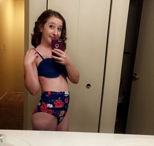 tight teen phone selfie