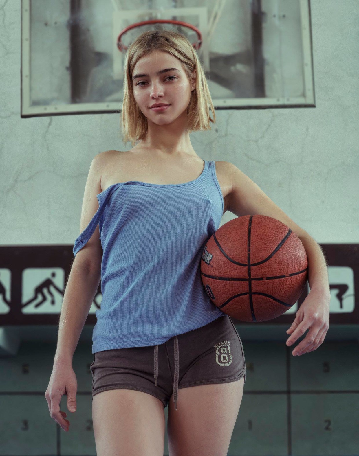 Sports Angel by David Dubnitskiy