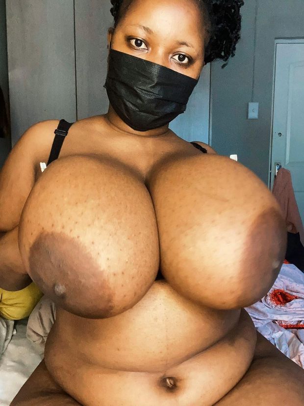 Milkshake Samme wants you to stare at her eyes…and her breasts.