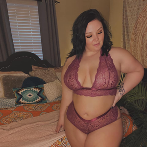 Cute Chubby In Tight Lingerie