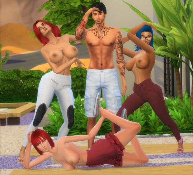 Sims 4 - Marco Adventures 4 - Mwasaa Diya, Taniya Astillo & Itanya Adeoye