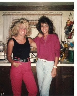 Gals in the 80s!