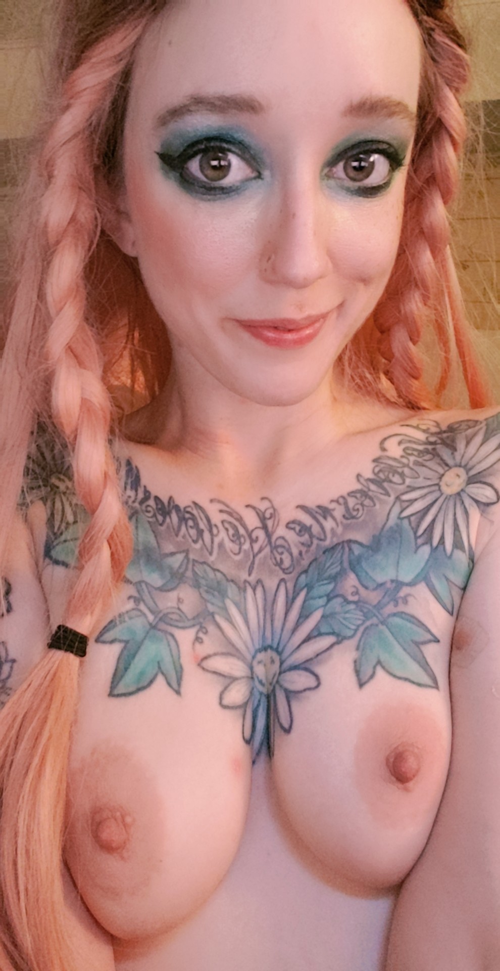Stoned daisy isn't as innocent as she looks with those tasty little tits