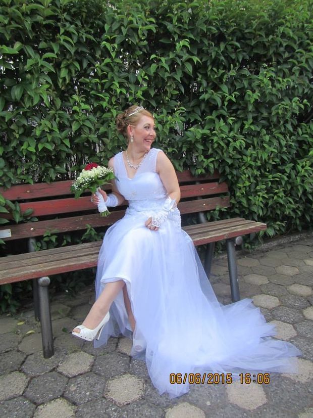 on my wedding day, my stupid husband got very drunk. I got angry and I went and found black men and they fucked me until morning.