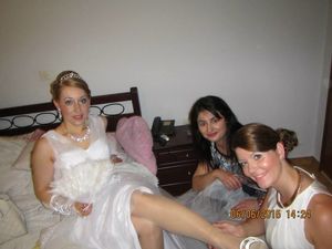 My girlfriend, my best man and I decided before the wedding to fuck 30 black men with huge dicks.