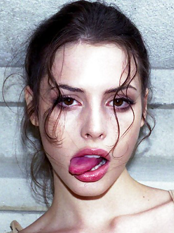 hottie tongue out