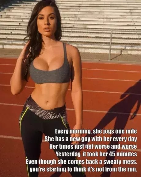Maybe you should follow her... To make sure she's safe...