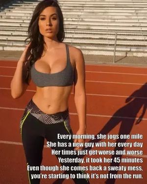 Maybe you should follow her... To make sure she's safe...