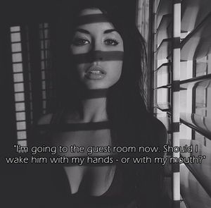 Of course..I may let him use ALL of me