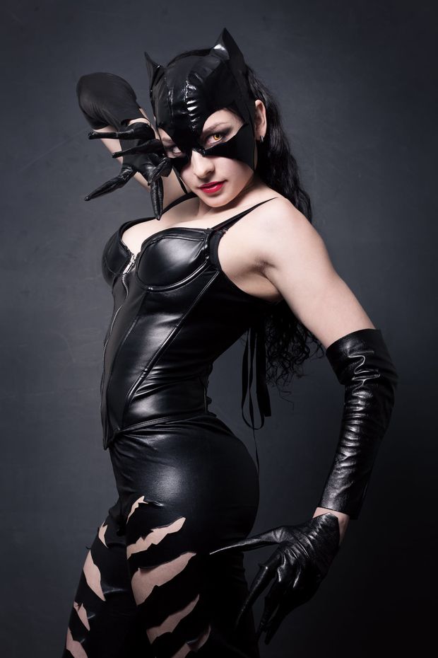 Latex Catwoman