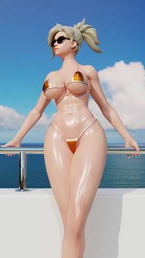 Mercy Orange Bikini(Gelzy)
