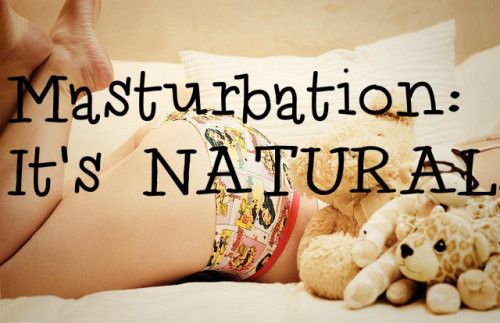 A message about masturbating