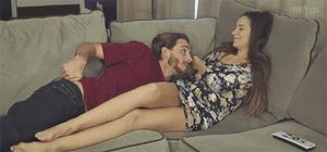 Use your leg to pull me right into you...