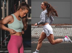 Stunning German athlete