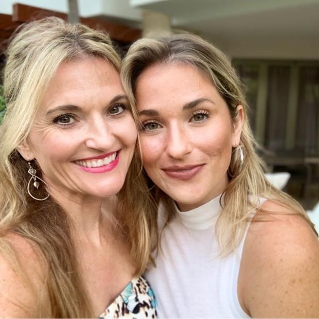 Danielle White & her mom