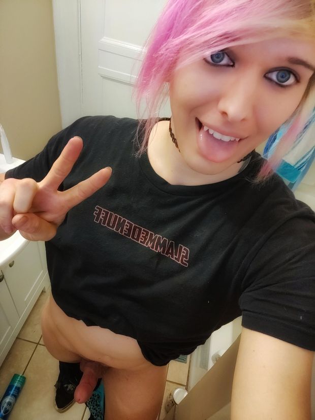 Spread this sissy cum dump around