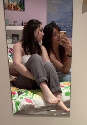 Cute little teen feet