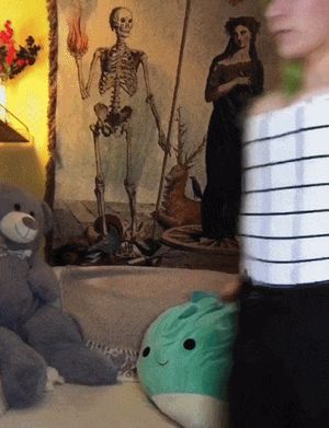 try not to cum in front of it's tits