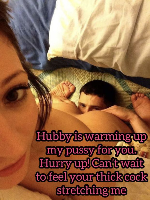 The pleasure of warming up her Pussy
