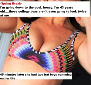 Wife on Spring Break