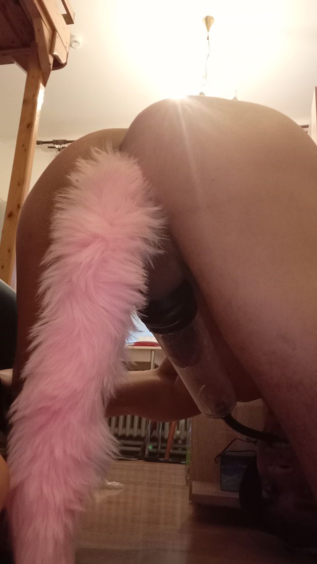 Do you like the view from behind? I'd like you to be fucked by femdom with strapon