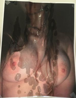 Cumdump drowns in puddles of jizz