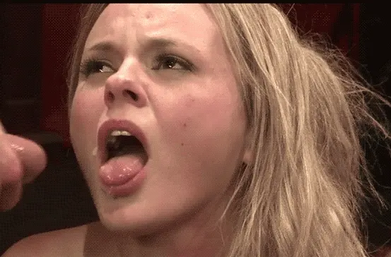 Bree's face taking a load