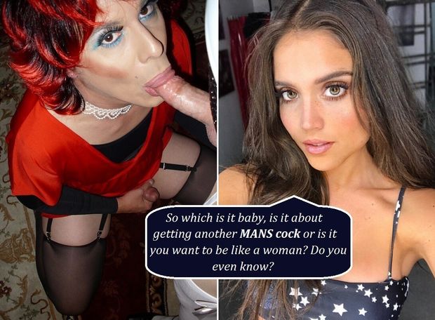 I like dressing up but i also like the taste of dick