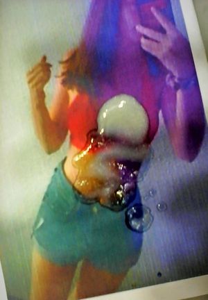 teen selfie cumtribute