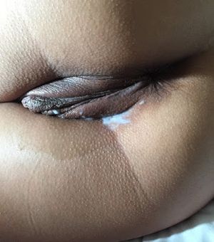 panocha negra y mojada