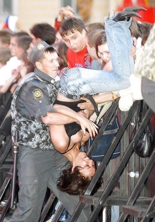 lucky cop