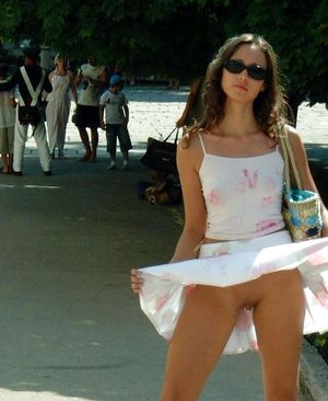 tourist pussy flash